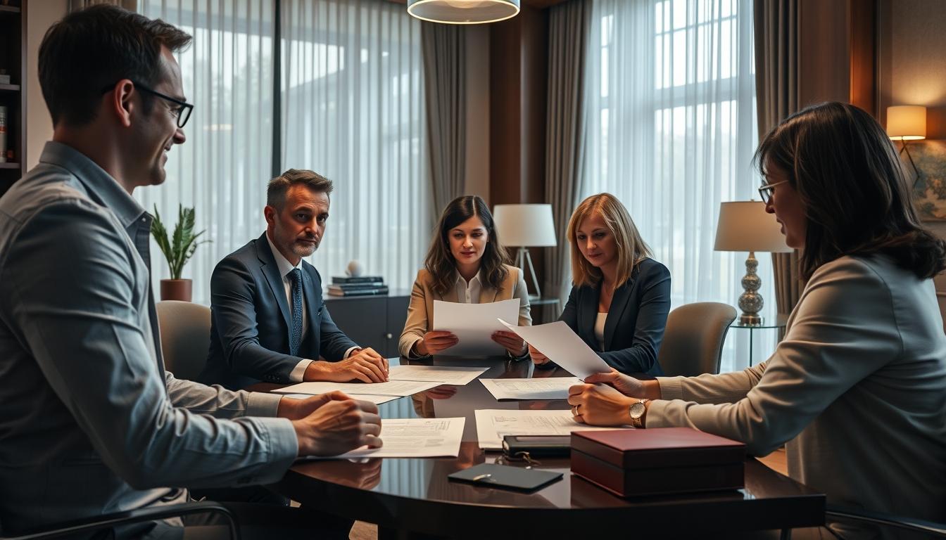 Business contract documents